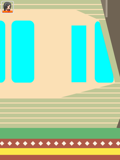 札幌市営地下鉄東西線6000形を横から見たイメージ