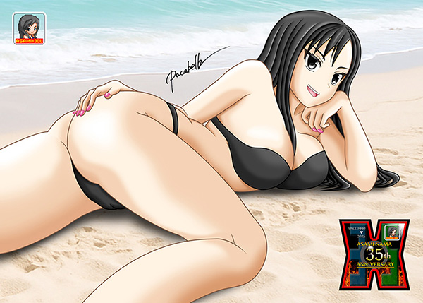 麻美様御近影(2026.1.1 あさみ堂年賀状用イラストより)